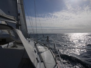 Zonsopgang op de Noordzee